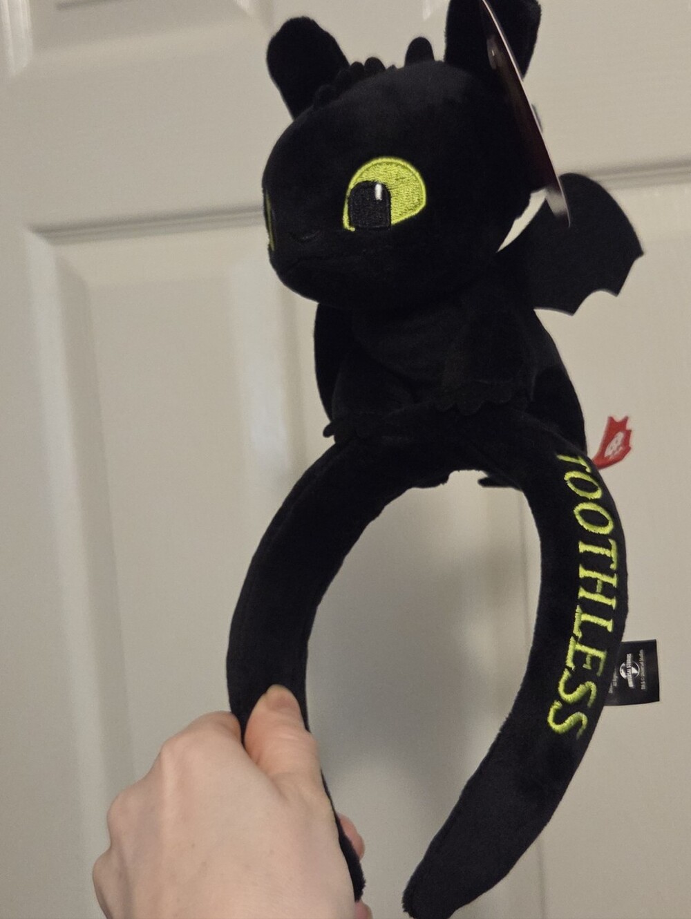 Dreamworks Toothless Black Plush Headband